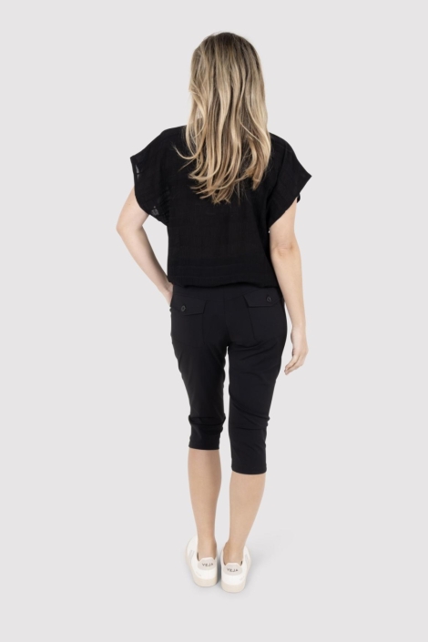 Zoso zwarte dames blouse | Model