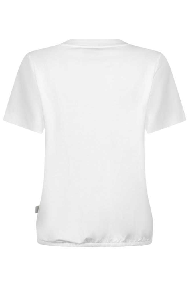 Zoso witte dames t-shirt | Achteraanzicht