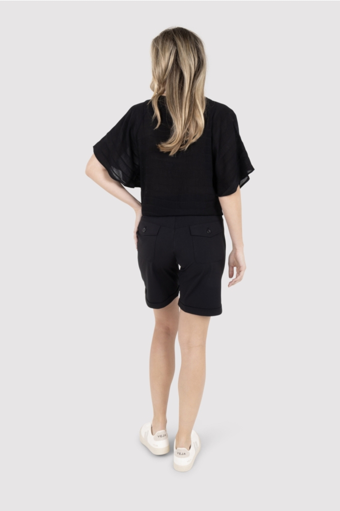 Zoso zwarte dames blouse | Model