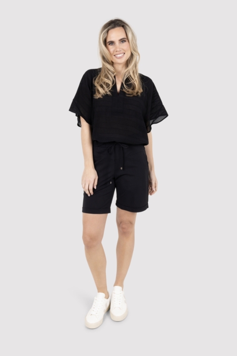 Zoso zwarte dames blouse | Model