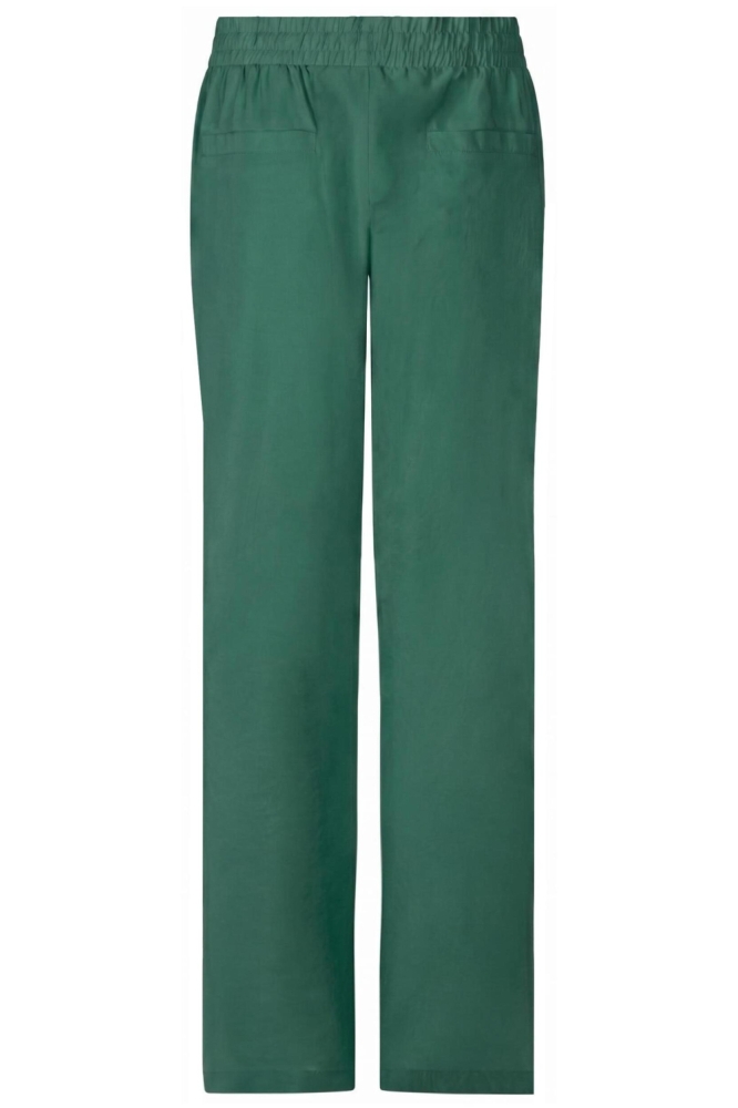 Zoso groene dames broek | Achteraanzicht