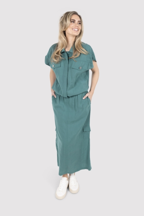 Zoso groene dames blouse | Model
