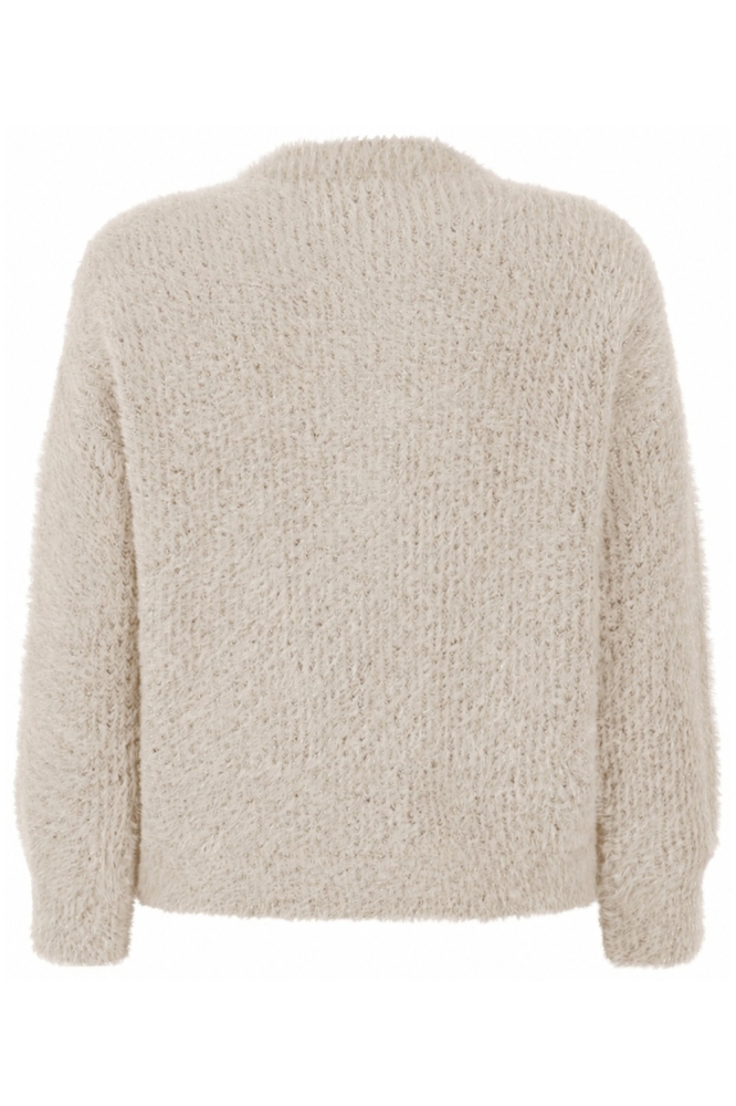 Zoso beige dames vest | Achteraanzicht