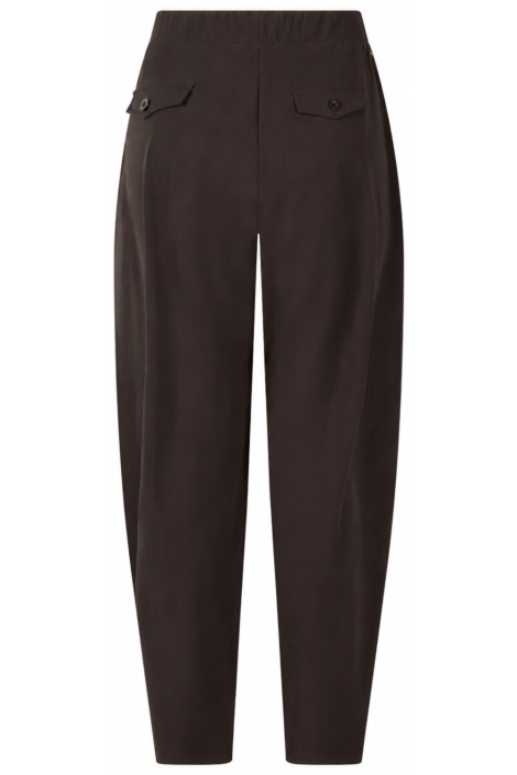 Zoso bruine dames broek | Achteraanzicht