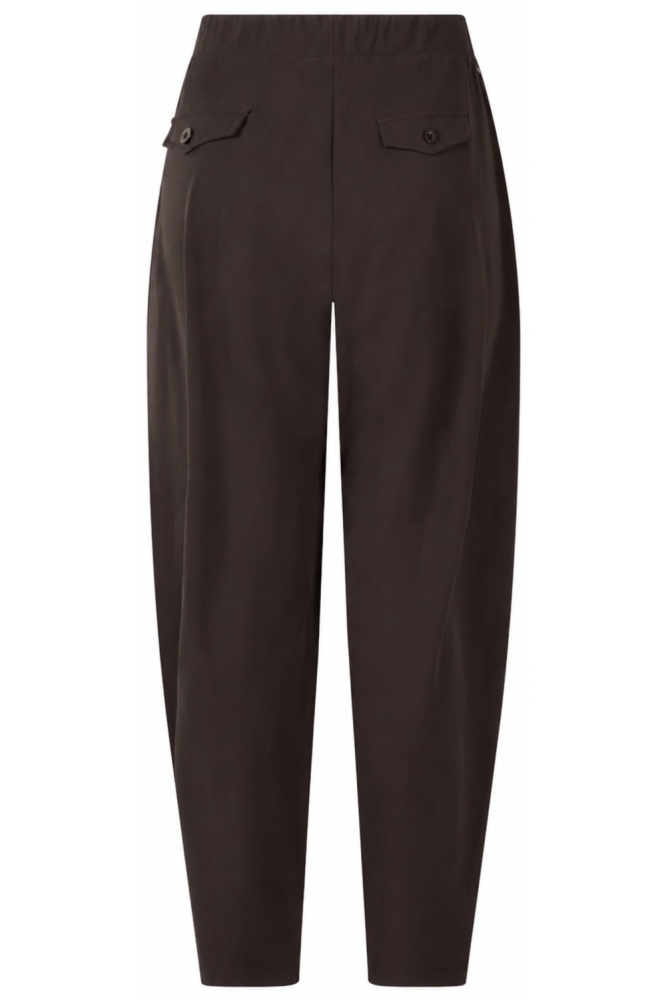 Zoso bruine dames broek | Achteraanzicht
