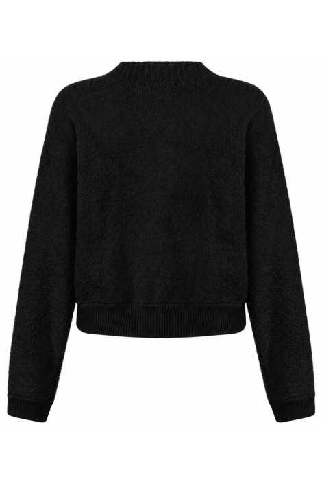 Zoso zwarte dames vest | Achteraanzicht