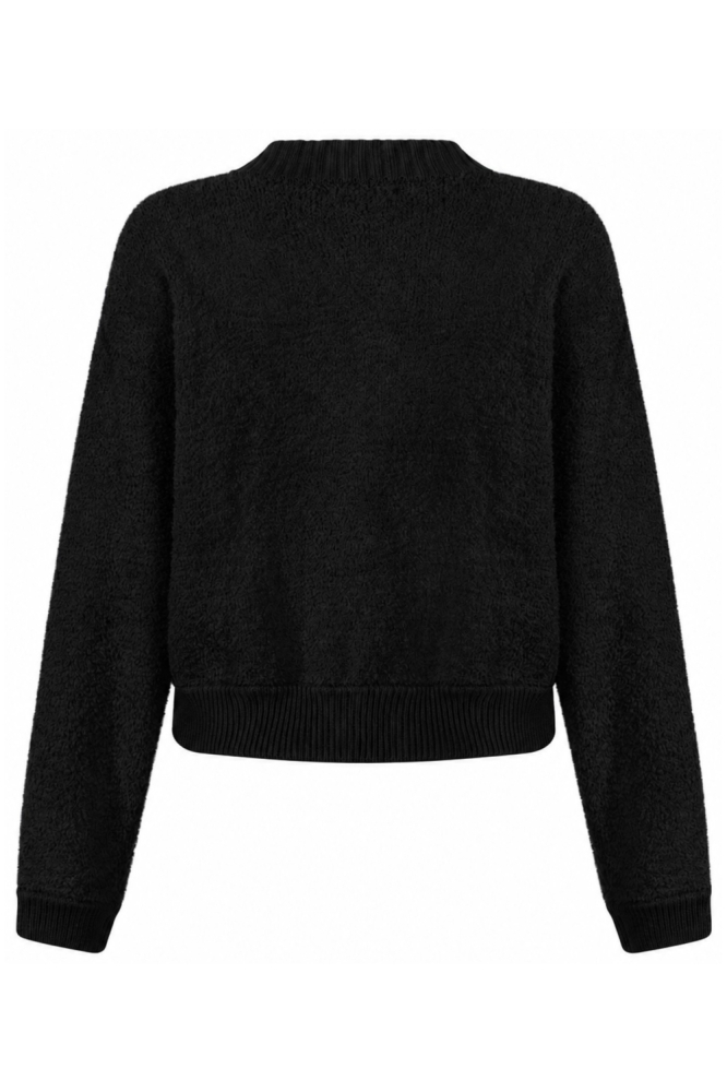 Zoso zwarte dames vest | Achteraanzicht