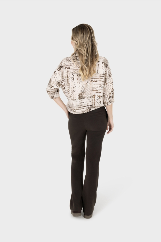 Zoso beige dames blouse | Model