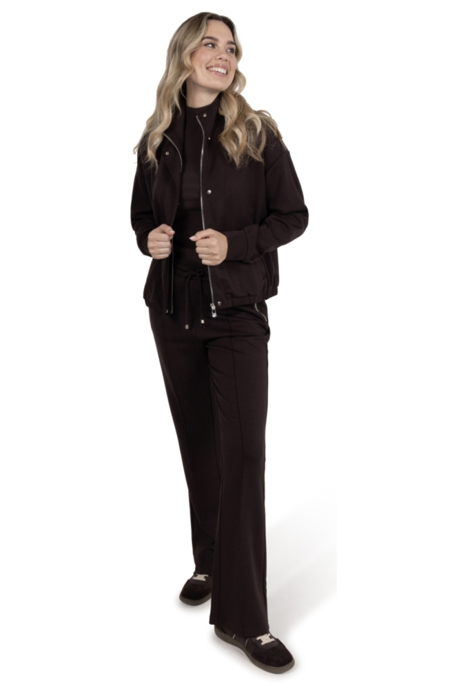 Zoso bruine dames vest | Model