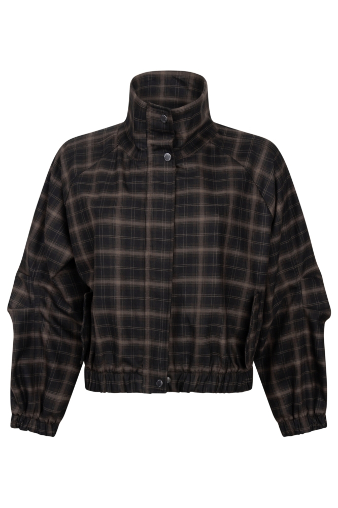 Zoso bruine dames vest | Vooraanzicht