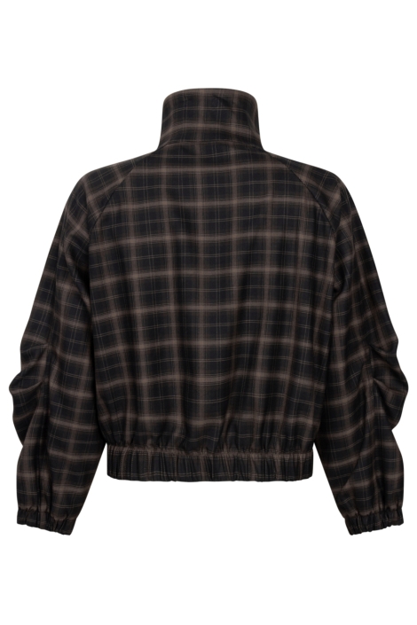 Zoso bruine dames vest | Achteraanzicht