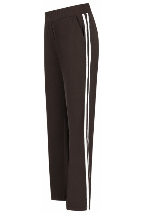 Zoso bruine dames broek | Zijaanzicht