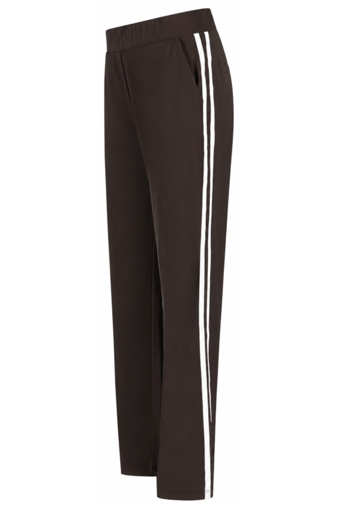 Zoso bruine dames broek | Zijaanzicht