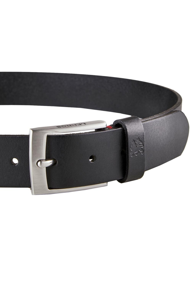 Lerros zwarte heren riem | 