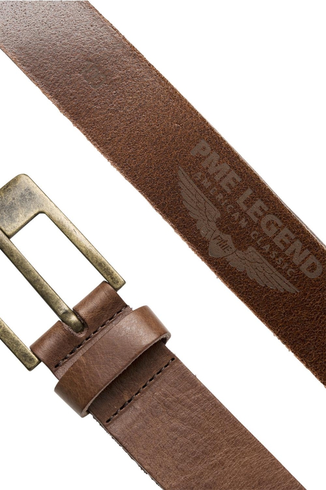 PME legend cognac heren riem | Close up