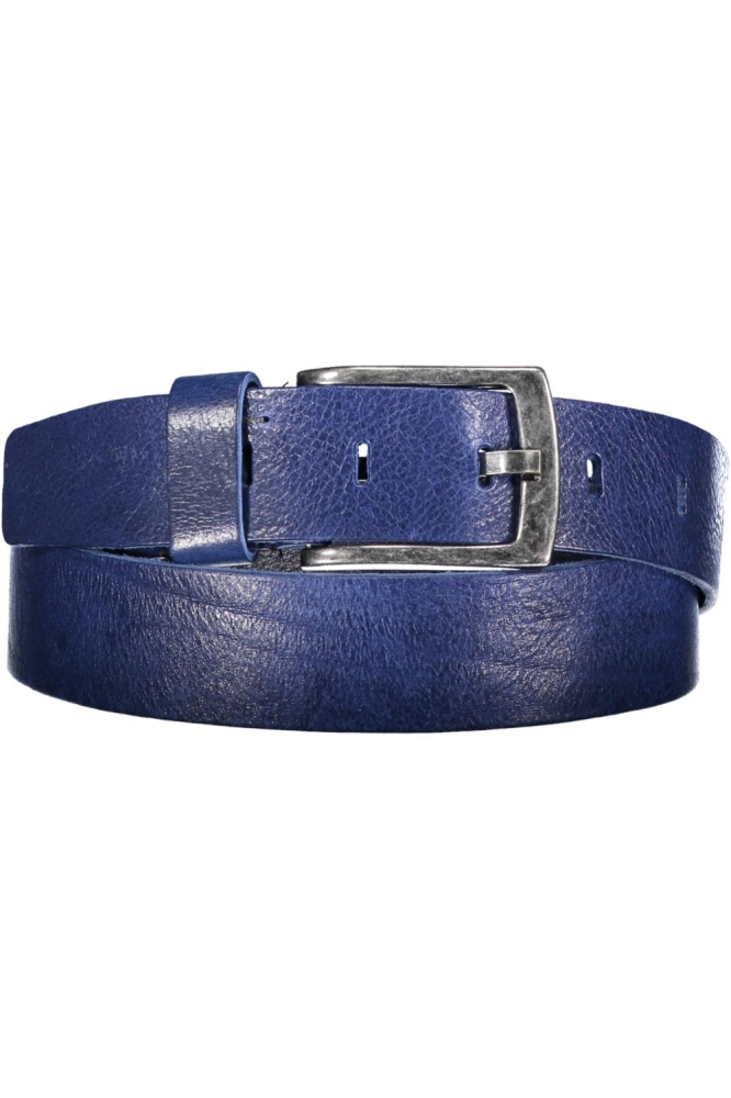 Red Temple blauwe heren riem | Vooraanzicht