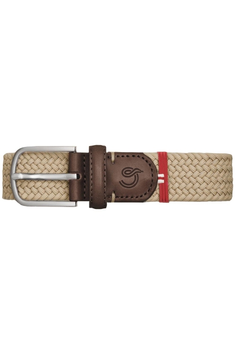 La Boucle beige heren riem | Bovenaanzicht