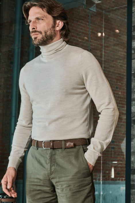 La Boucle bruine heren riem | Model