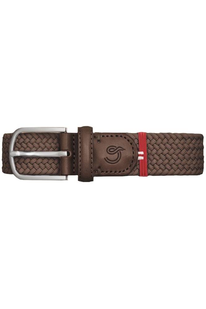 La Boucle bruine heren riem | Bovenaanzicht
