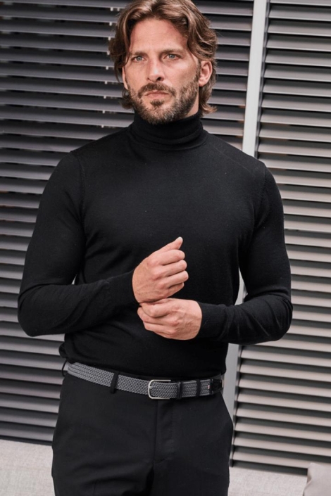 La Boucle grijze heren riem | Model