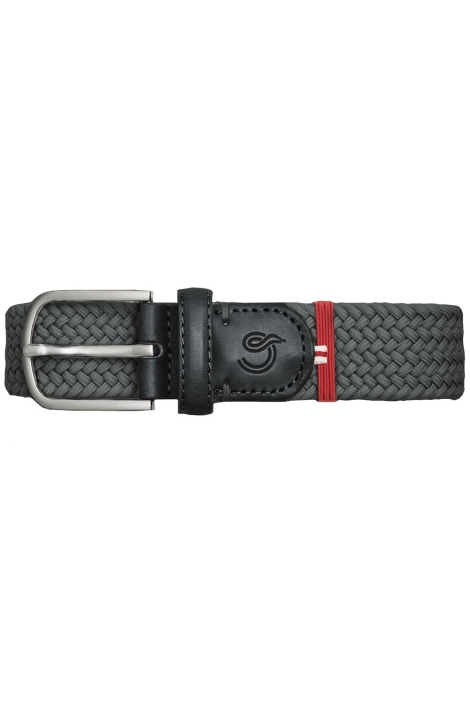 La Boucle grijze heren riem | Bovenaanzicht