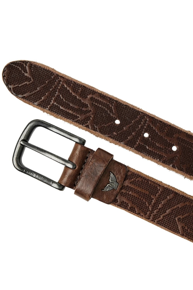 PME legend bruine heren riem | Close up