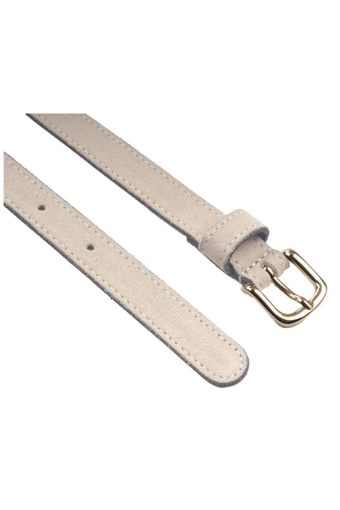 Presly & Sun beige dames riem | Close up