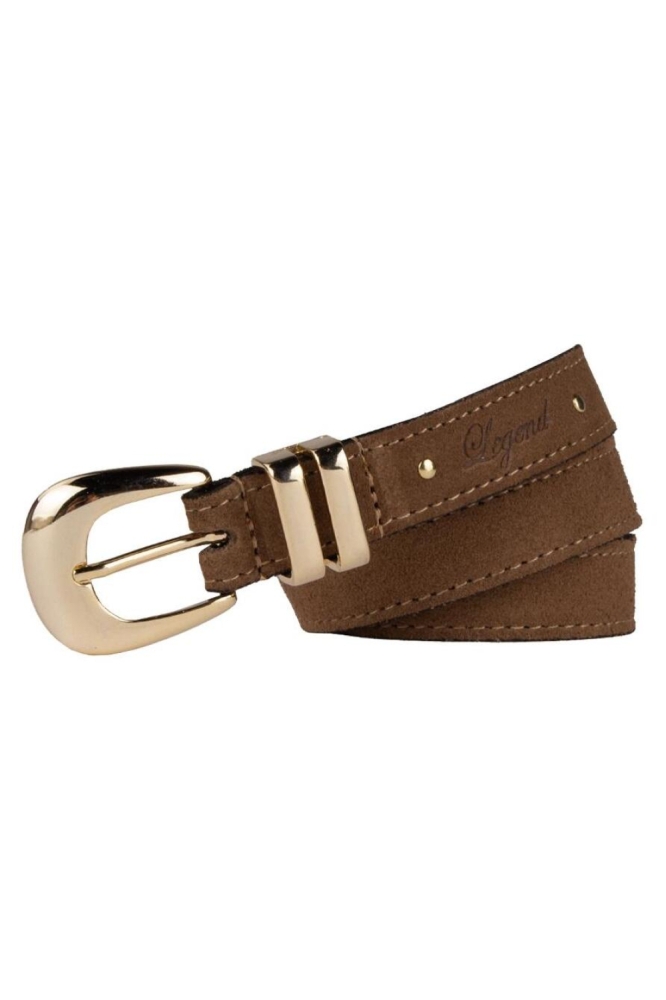 Presly & Sun taupe dames riem | Vooraanzicht