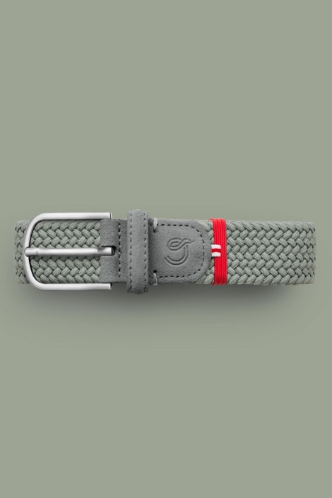 La Boucle groene heren riem | Vooraanzicht