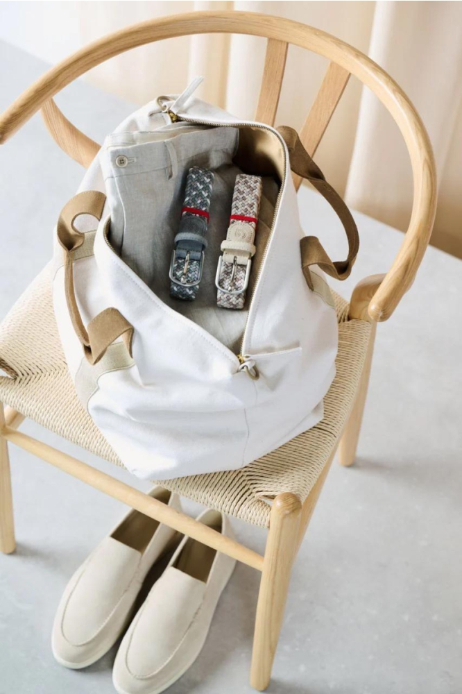 La Boucle blauwe heren riem | Sfeerbeeld, In situatie