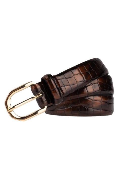 Presly & Sun bruine dames riem | Vooraanzicht