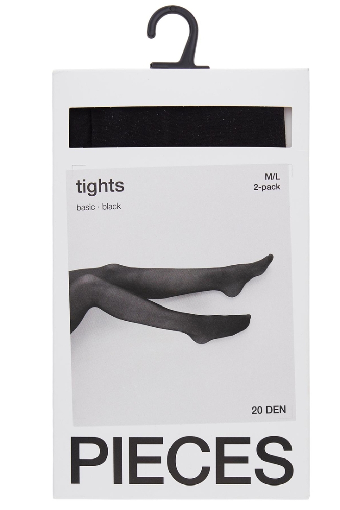 Pieces zwarte dames accessoire | Verpakking