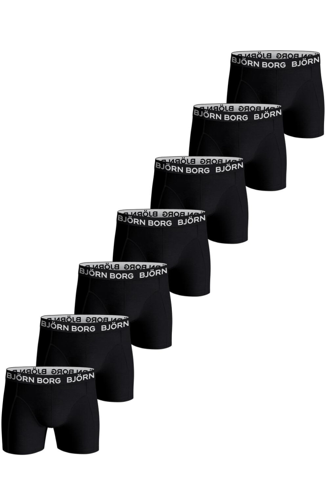 Bjorn Borg zwarte heren ondergoed | Vooraanzicht