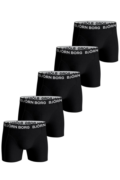 Bjorn Borg zwarte heren ondergoed | Vooraanzicht