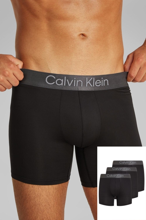 Calvin Klein zwarte heren ondergoed | Model vooraanzicht