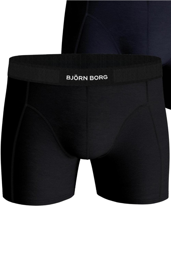 Bjorn Borg zwarte heren ondergoed | Close up