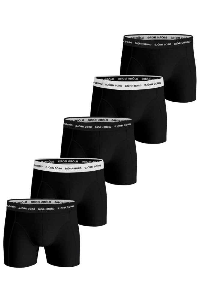 Bjorn Borg zwarte heren ondergoed | Vooraanzicht