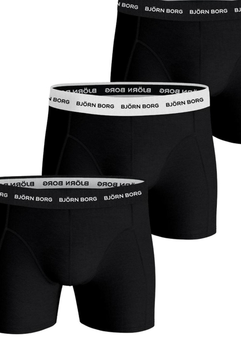 Bjorn Borg zwarte heren ondergoed | Close up