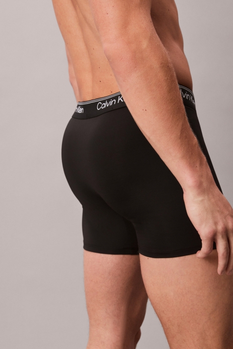 Calvin Klein zwarte heren ondergoed | Close up