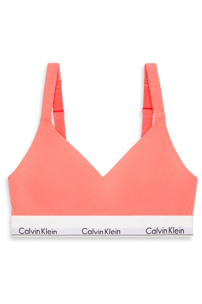 Calvin Klein oranje dames ondergoed | Vooraanzicht