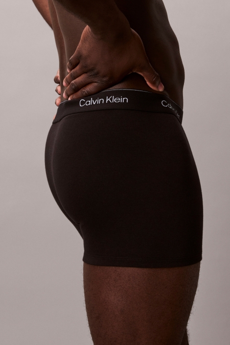 Calvin Klein zwarte heren ondergoed | Model zijaanzicht