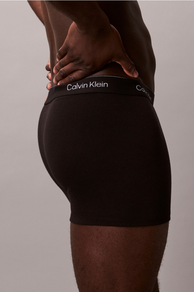 Calvin Klein zwarte heren ondergoed | Model zijaanzicht