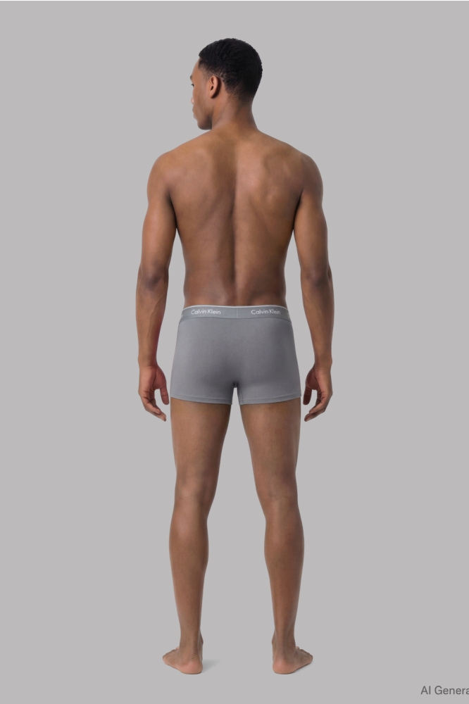 Calvin Klein multi color heren ondergoed | Model achteraanzicht