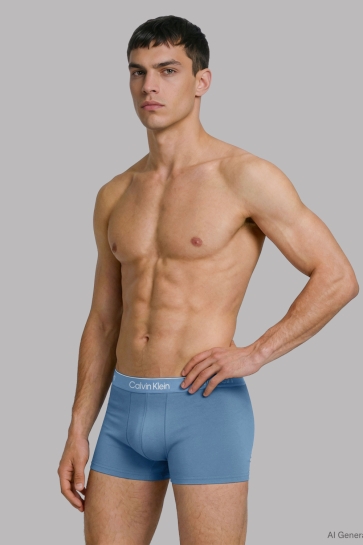 Calvin Klein Ondergoed BOXER BRIEF 5PK LV00NB4395 41A BLACK DTM/BLUE DESCENT DTM/GREEN