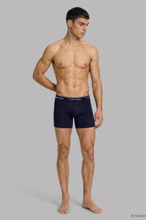 Calvin Klein multi color heren ondergoed | Model vooraanzicht