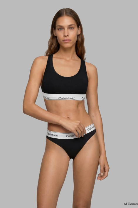 Calvin Klein multi color dames ondergoed | Model vooraanzicht