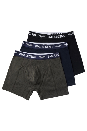 PME legend boxershorts 3-pack Groen