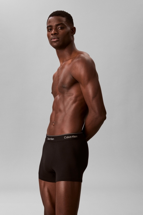 Calvin Klein zwarte heren ondergoed | Model zijaanzicht