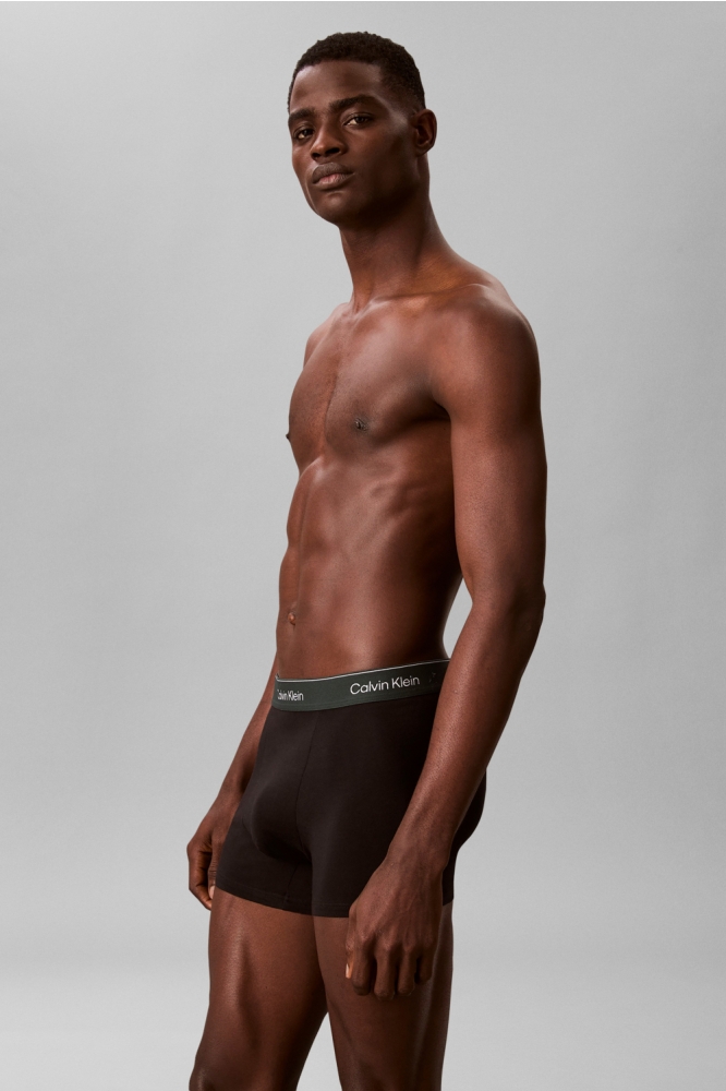 Calvin Klein zwarte heren ondergoed | Model zijaanzicht