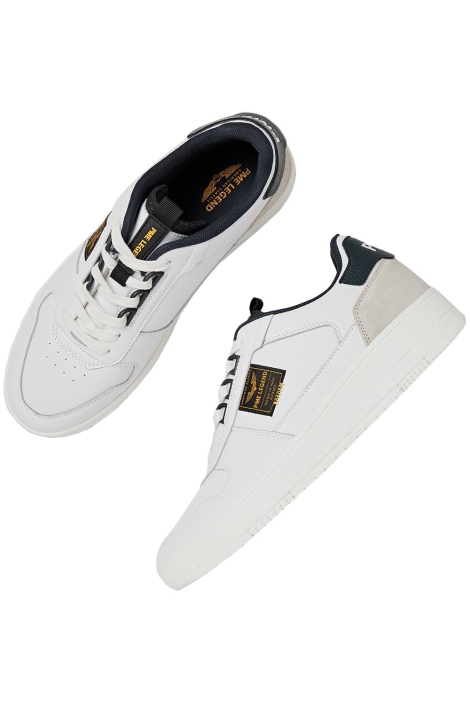 PME legend witte heren sneaker | Bovenaanzicht